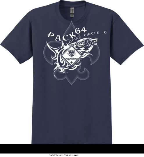 Social Circle, GA 64 PACK T-shirt Design 