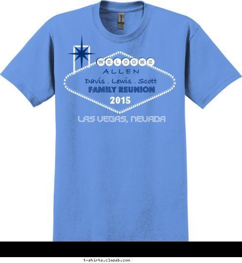 

GOD

in the details... LAS VEGAS, NEVADA 2015 FAMILY REUNION A L L E N
Davis . Lewis . Scott T-shirt Design 