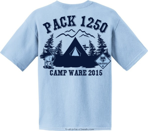 Pack
1250 St. Mary of the Mills Camp Ware 2015 St. Mary of the Mills PACK 1250 Pack
1250 T-shirt Design 