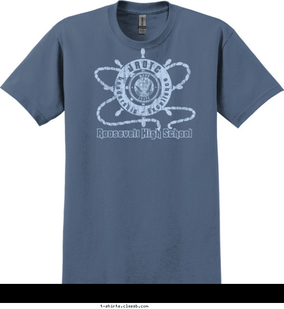 SP6022 Ropes and Wheel T-shirt Design
