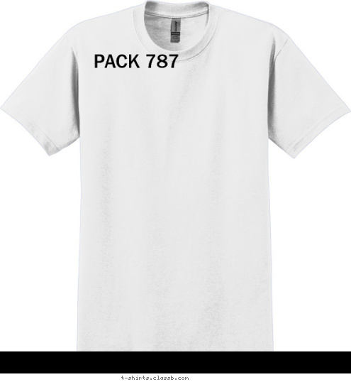 PACK 787 Oceanside,USA 787 K PAC T-shirt Design 