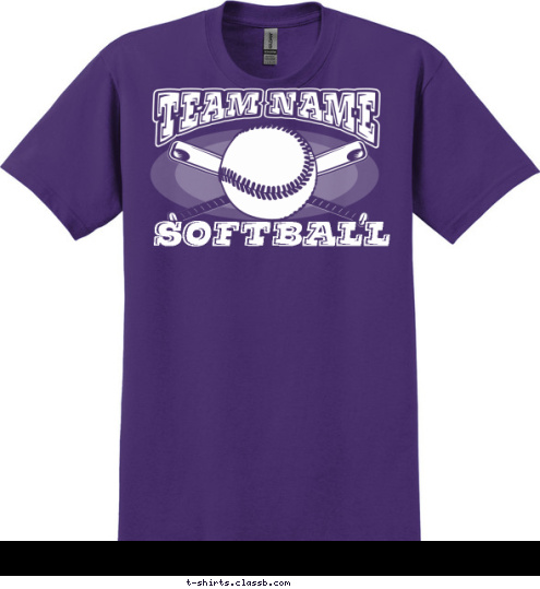 TEAM
NAME SOFTBALL T-shirt Design SP6035