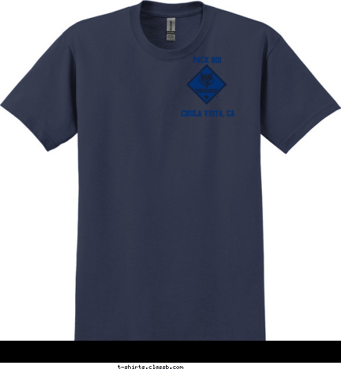 PACK 801 Chula Vista, CA Chula Vista, CA PACK 801 LAW OF THE PACK EST.       1910 CUB SCOUT 801 PACK T-shirt Design 