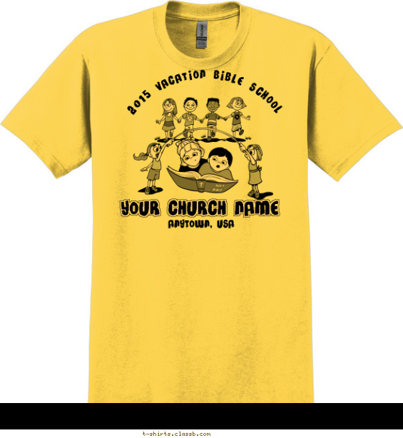 SP6240 Bible School Fun T-shirt Design