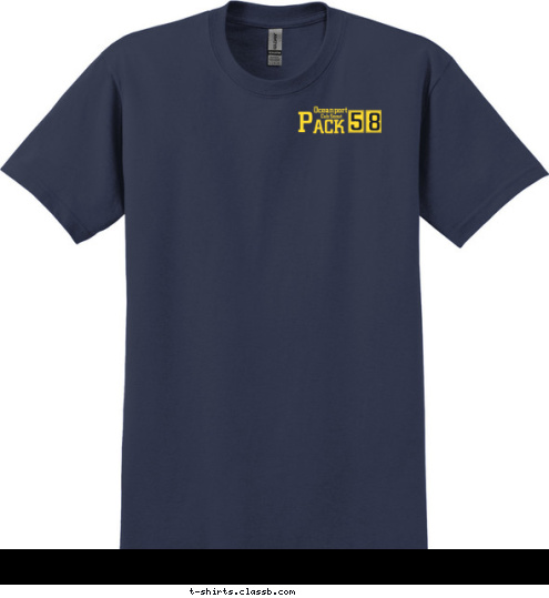 Oceanport 8 5 Cub Scout ACK P T-shirt Design 