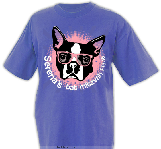 SP6073 Hipster Dog T-shirt Design