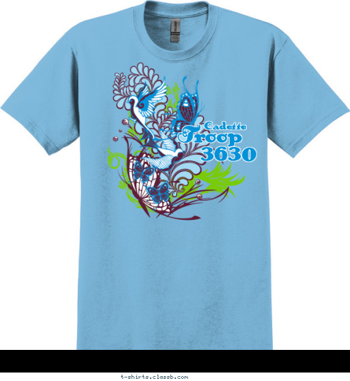 Cadette Troop 3630 T-shirt Design 