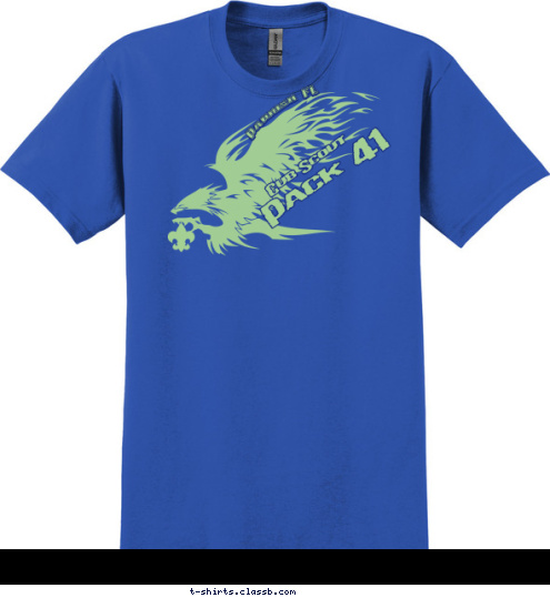 Pack 41 Parrish FL Cub Scout T-shirt Design 