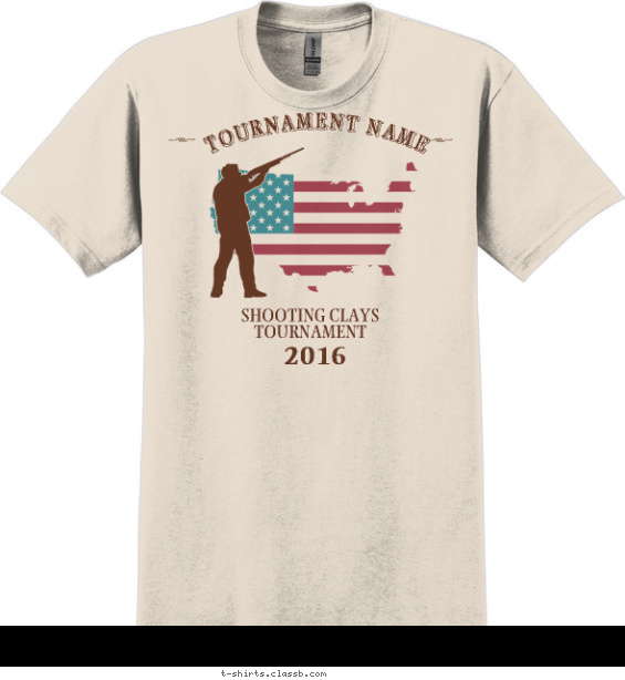 SP6108 American Tournament T-shirt Design