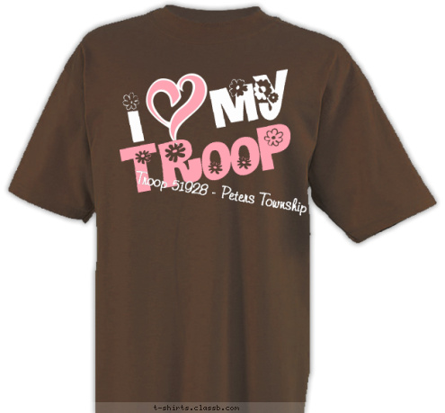 Troop 51928 - Peters Township TROOP I    my T-shirt Design 