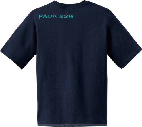 PACK 229 Anytown, USA Pack 123 T-shirt Design 