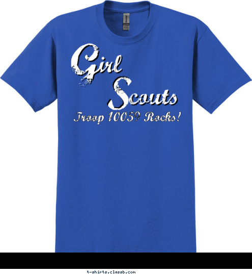 ROCKS! S couts G irl Troop 10059 Rocks! T-shirt Design 