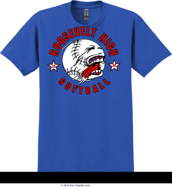 Softball Champs T-shirt Design