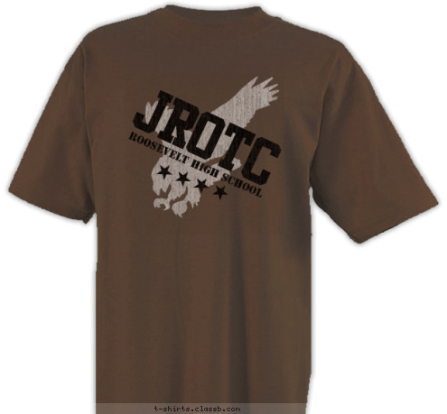 Your text here! Roosevelt High School JROTC T-shirt Design SP6144