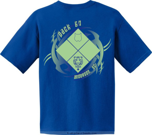 ANYTOWN, USA Knights of Columbus P A C K 6 7 pack 67 Anderson, SC T-shirt Design 