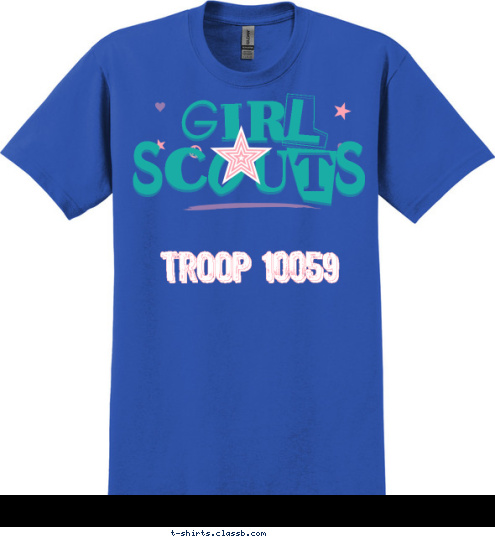 Troop 10059 Troop 10059 GIRL
SCOUTS
 GIRL
SCOUTS
 T-shirt Design 