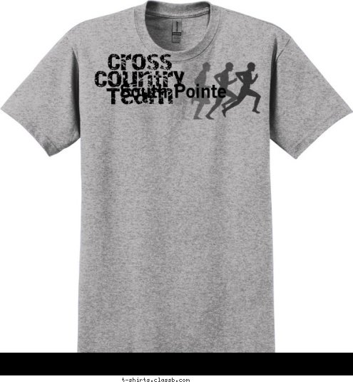 Cross Country Team South Pointe T-shirt Design 