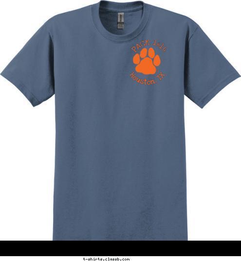 1614 Houston, TX CUB SCOUT PACK PACK 1614 T-shirt Design 