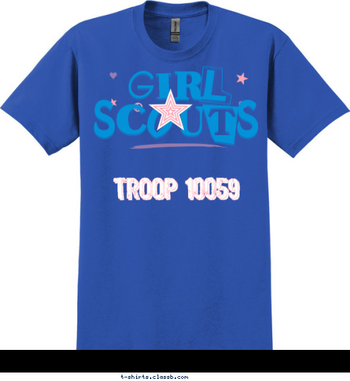 Troop 10059 Troop 10059 GIRL
SCOUTS
 GIRL
SCOUTS
 T-shirt Design 