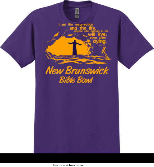 Bible Bowl New Brunswick T-shirt Design 