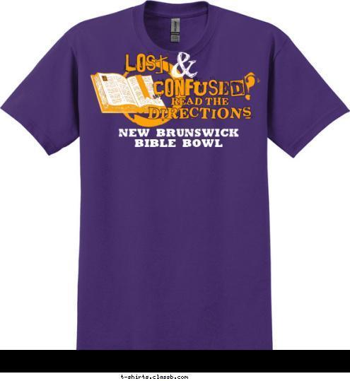 NEW BRUNSWICK
BIBLE BOWL T-shirt Design NBCC1