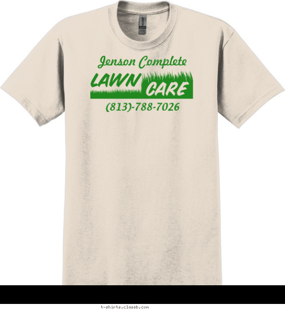 SP6221 Mowed Grass T-shirt Design