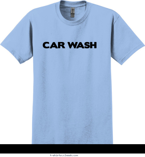 Your text here CAR WASH T-shirt Design 