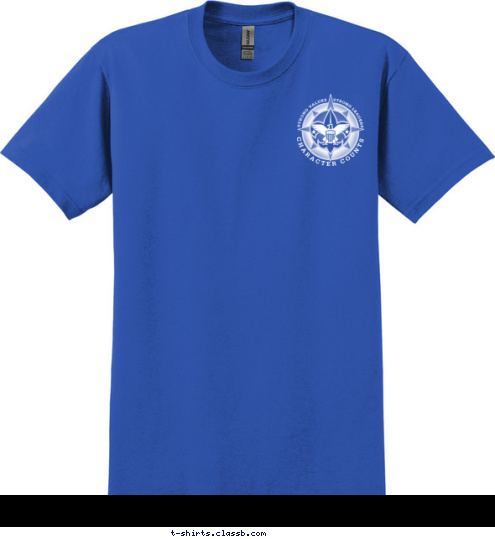 Your text here Wood Badge Be a Raven T-shirt Design 