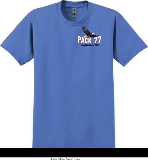 PACK 77 PACK 77 Hopkinton, NH Hopkinton, NH T-shirt Design 