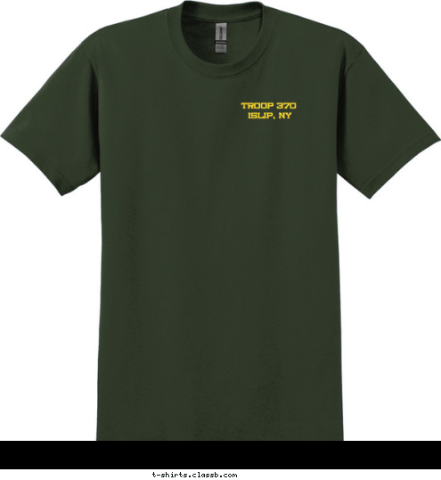 Islip, NY Islip, NY TROOP 370 BOY SCOUTS Islip, NY TROOP 370 T-shirt Design 