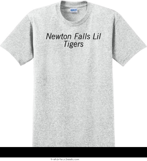 Newton Falls Lil Tigers T-shirt Design 