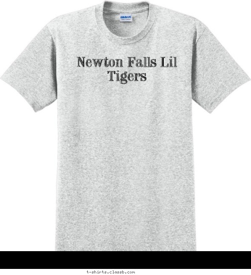 Newton Falls Lil Tigers T-shirt Design 