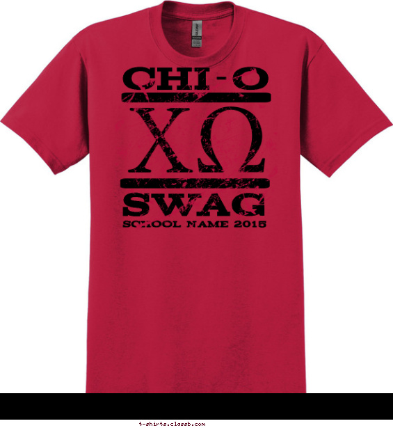 Chi-O Swag T-shirt Design