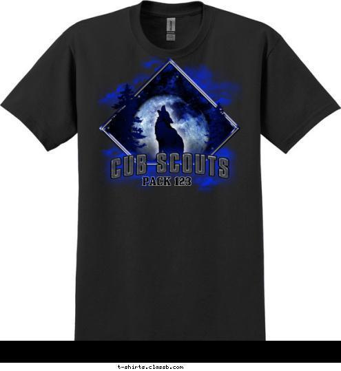 PACK 123 T-shirt Design 