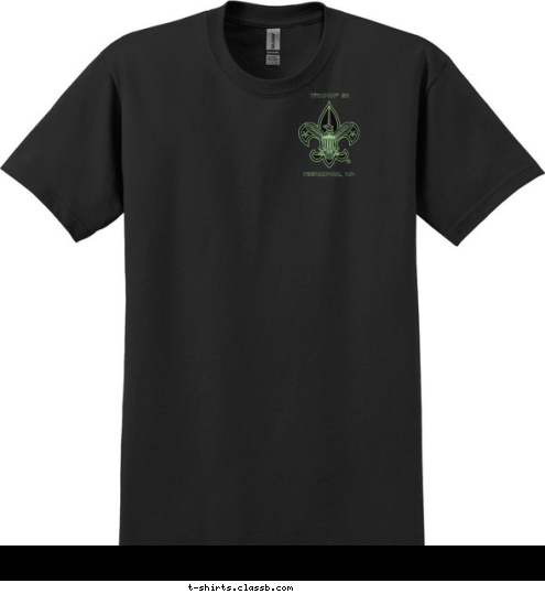 we make it look easy the view is better 100
miles above civilization Troop 
51 Troop 51 Herndon, VA T-shirt Design 