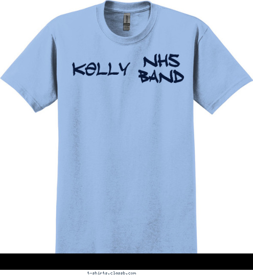 BAND MARCHING 2 0 12 NHS
BAND Kelly ALUMNI T-shirt Design 