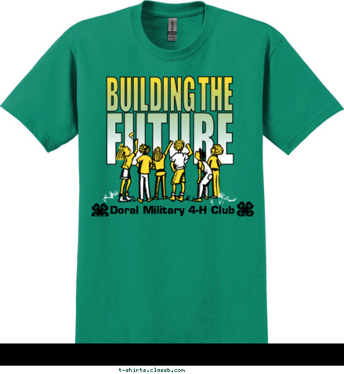 Doral Military 4-H Club Miami, FL T-shirt Design 