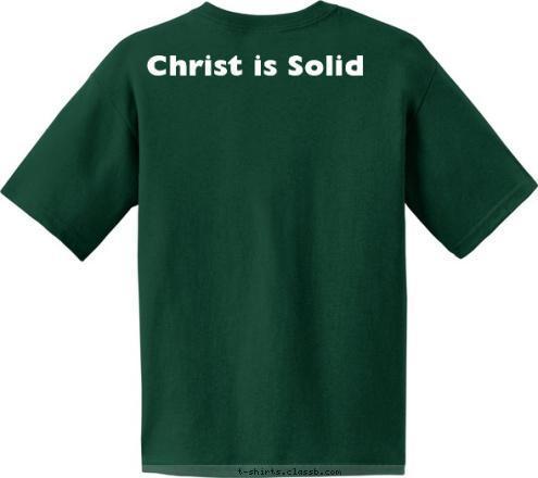 but ... Christ is Solid life is hard T-shirt Design life is hard