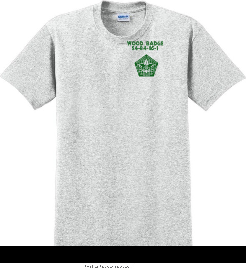 Your text here! New Text New Text WOOD BADGE
S4-84-16-1 T-shirt Design 