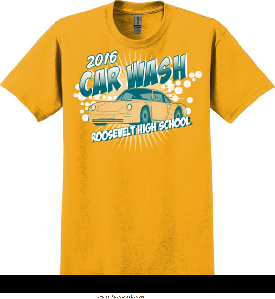 SP6312 Car Wash Fundraiser T-shirt Design
