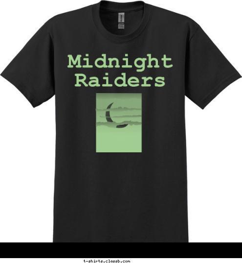 Midnight Raiders T-shirt Design 