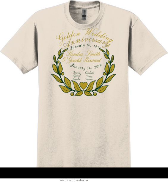 50 Years Shirt T-shirt Design
