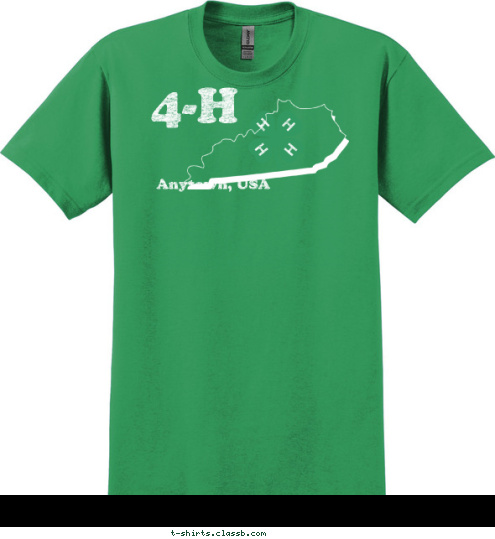 Anytown, USA 4-H T-shirt Design 