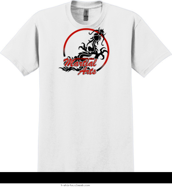 Burn of the Dragon T-shirt Design