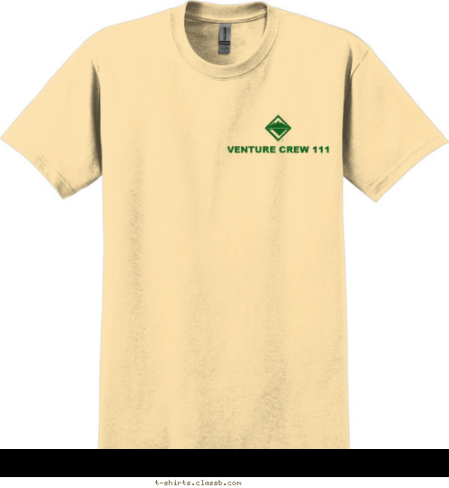 VENTURE CREW 111 OUTDOORS T-shirt Design 