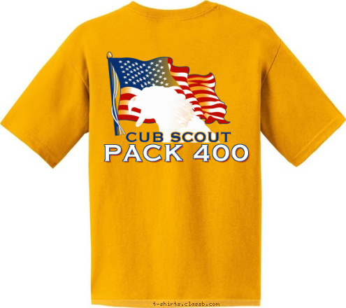 PACK 400 CUB SCOUT PACK 400 T-shirt Design 