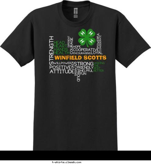 WINFIELD SCOTTS T-shirt Design 