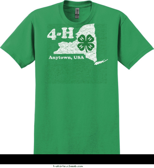 Anytown, USA 4-H T-shirt Design 