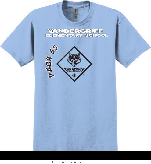 ANYTOWN, USA PACK 65   Vandergriff
           
             Elementary School           
             T-shirt Design 