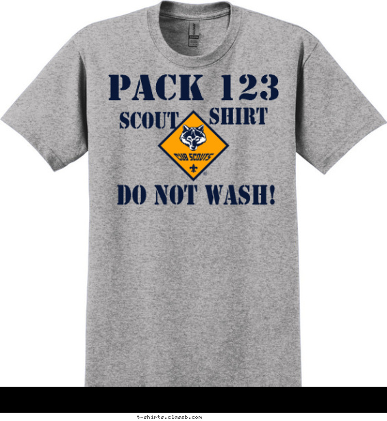 SP6434 Pack Shirt. Do Not Wash! T-shirt Design